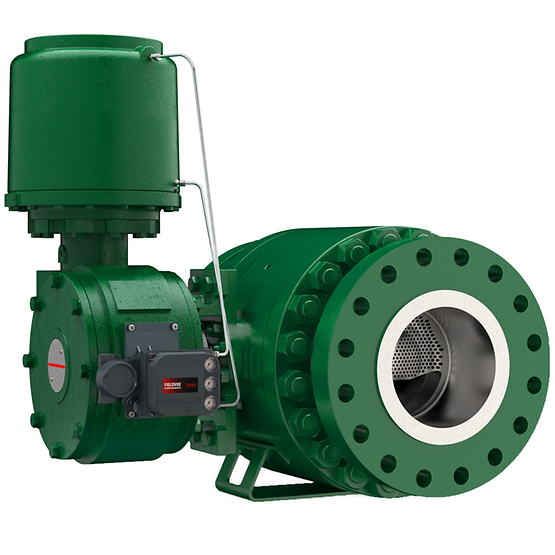 x1609_nps 10 v280 size 100_1061 actuator_ dvc6200_rgb Fisher V280 Full-Bore Ball Control Valve