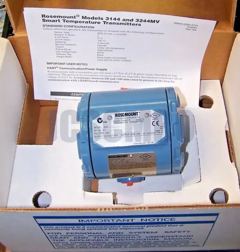 Rosemount 3144P Temperature Transmitter - Supplier & Distributor | In ...